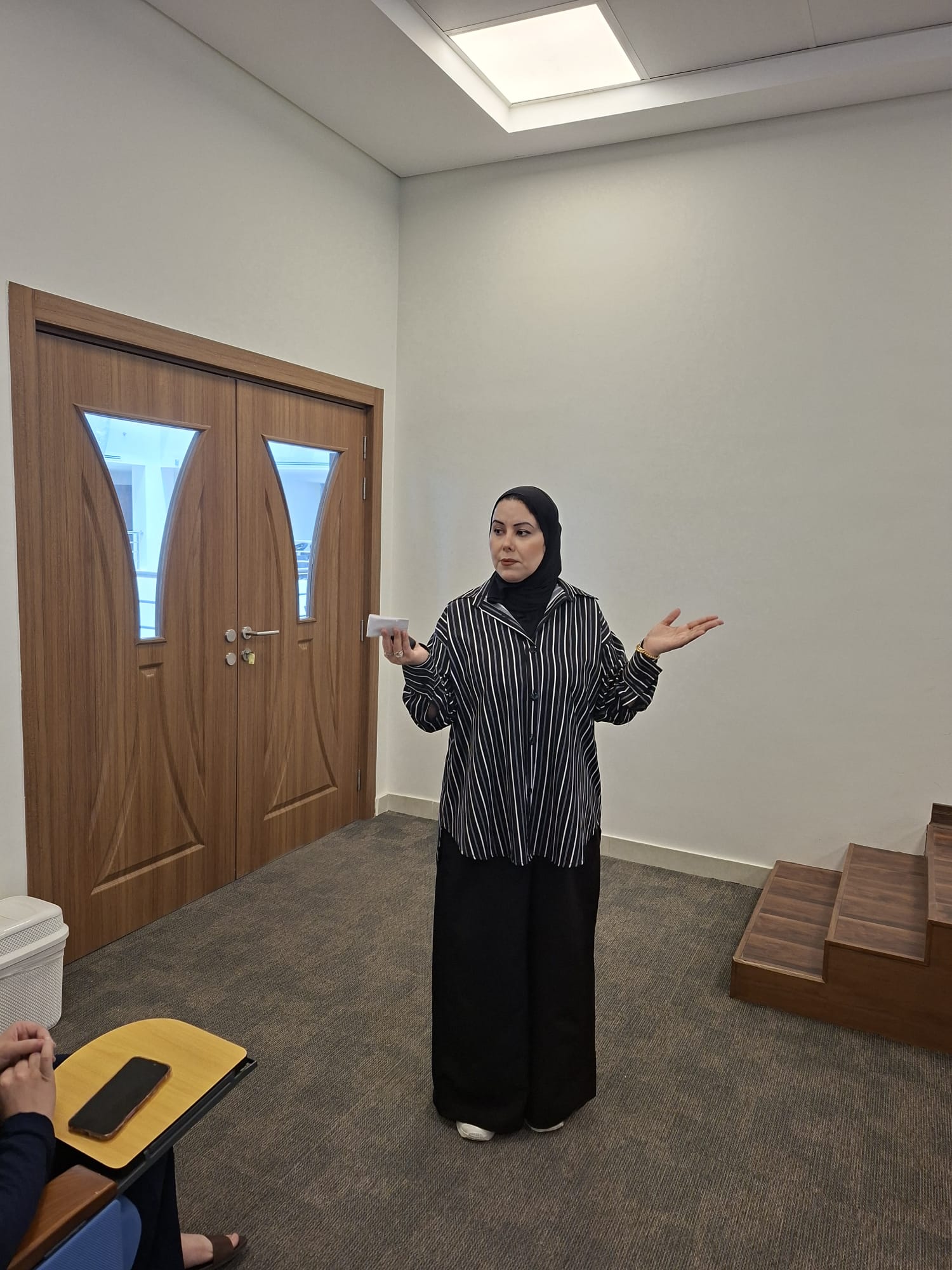 "جمعية المحاسبين" نظمت لطلبة التدريب الميداني محاضرة حول الخريطة الذهنية